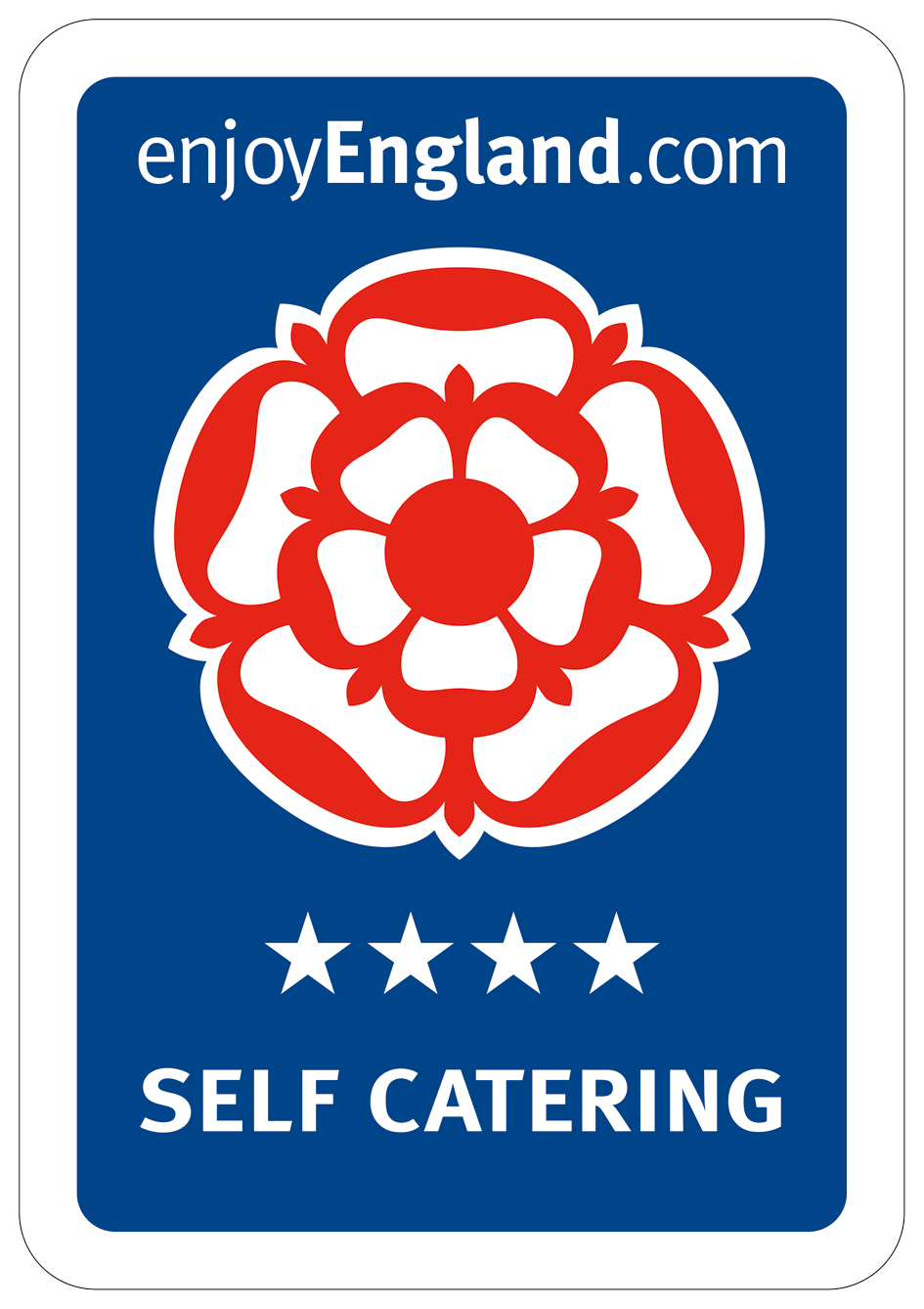 Awarded 4 star grading self catering - enjoyengland.com